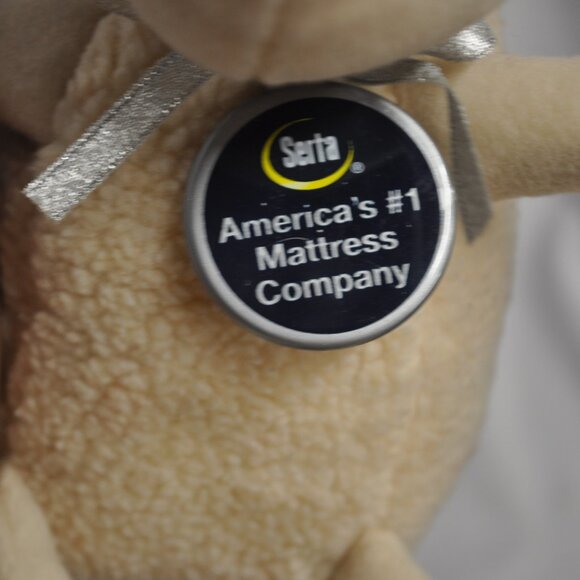 plush Curto Toy 2000 NWT #1 Serta sheep stuffed animal vintage 2000 (242w) - Picture 7 of 12